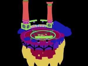 the moon mountain peaks - clan answer shitai 3D Model