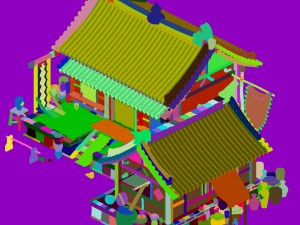 city building - wine stores 04 3D Model