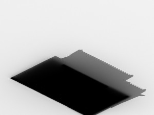 city building - courtroom 03 3D Model