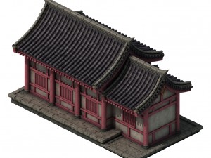 city building - small house 044 3D Model