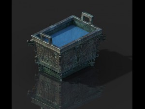 ancient - bronze tripod Modèle 3D