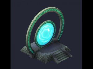 ghost town - evil mirror taiwan 3D Model