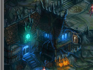 dark forest - pub Modelo 3D