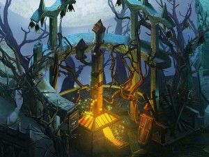 dark forest - blacksmith shop 01 3D Model