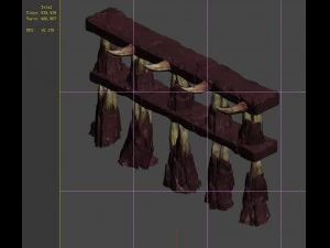 flaming cave - dental pillar 3D Model