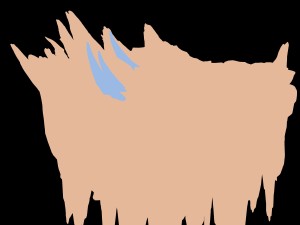flaming cave - upper and middle mountain 3Dモデル