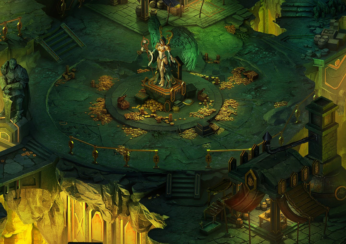 dragon lair - terrain 01 3D Model .c4d .max .obj .3ds .fbx .stl .blend 