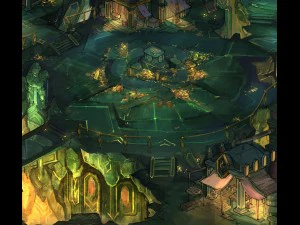 dragon lair - terrain 01 3D Model
