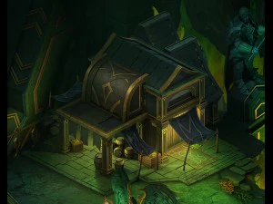 логово дракона - дом 02 3D Модель