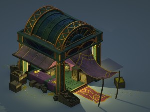dragon lair - house 05 3D Model