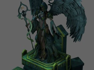 dragon lair - war goddess curse 3D Model