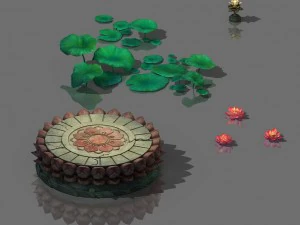 l&oacute;tus - assento Modelo 3D