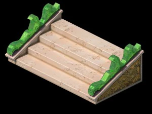 escadas - decora&ccedil;&otilde;es Modelo 3D