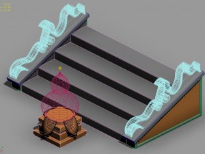 stairs - decorations 3D Model