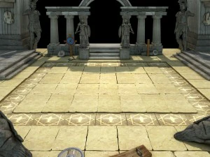 roma heroes - heroes training square 3D Model