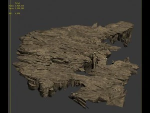 nibelungen - terrain 01 3D Model