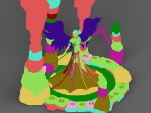 nibelungen - revenge of the goddess 3D Model