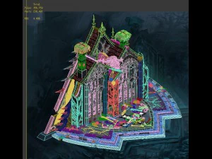 nibelonggen - broken house - vip 3D Model
