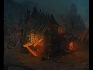 nibelungen - blacksmith shop 3D Model