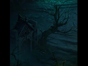 Непал Робертсон - маленький будинок 3D Модель