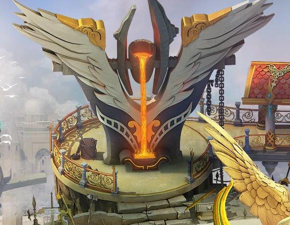 the kingdom of god - iron wings 3D Model .c4d .max .obj .3ds .fbx .stl .blend 