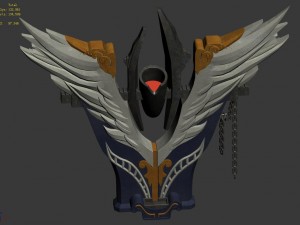 the kingdom of god - iron wings 3D 모델