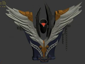 the kingdom of god - iron wings 3D Model