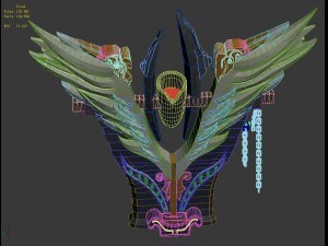 the kingdom of god - iron wings 3D 모델