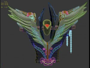 the kingdom of god - iron wings 3D Model