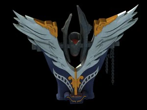 the kingdom of god - iron wings 3D Model