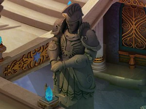 신의 왕국 - 로마인의 동상 3D 모델