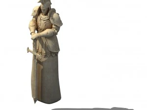 the kingdom of god - the statue of the romans 3D Model