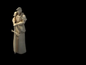 the kingdom of god - the statue of the romans 3D Model