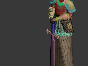 the kingdom of god - the statue of the romans 3D Model