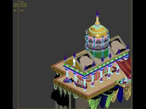 god of the country - grocery shop 3D Model