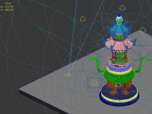 indoor - incense burner 3D Model