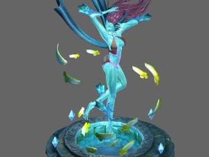 endless sea - sea goddess 3D Model