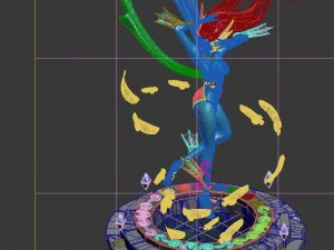 endless sea - sea goddess 3D Model