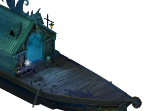endless sea - shop ship Model 3D