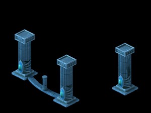 endless sea - pillar 2 Model 3D