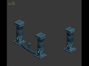 endless sea - pillar 2 Model 3D