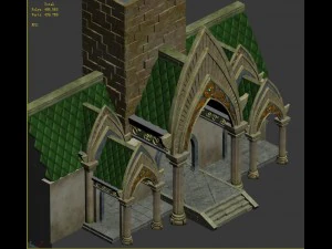 fairy town - house 3D Model