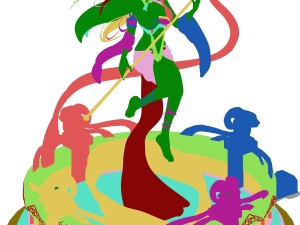 fairy town - young goddess curse 3Dモデル