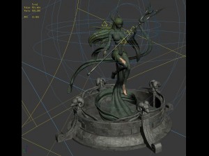 fairy town - young goddess curse 3Dモデル