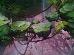 fairy town - stone ladder 3D Model