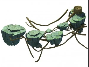 fairy town - stone ladder 3D Model