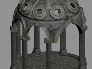 fairy town - pavilion 3D Model
