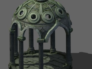 fairy town - pavilion 3D Model