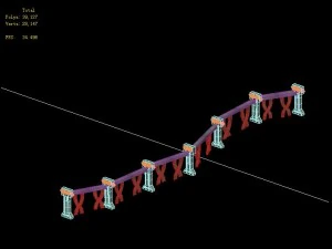 fairy town - fence 3D Model