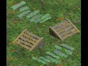 field - stairway 043 3D-Modell